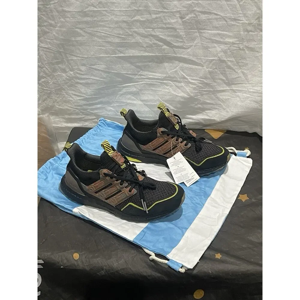 New Men’s 10 Adidas Fortnite x Adidas UltraBoost 1.0 Battle Bus - Black JQ0718